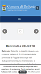 Mobile Screenshot of comune.deliceto.fg.it